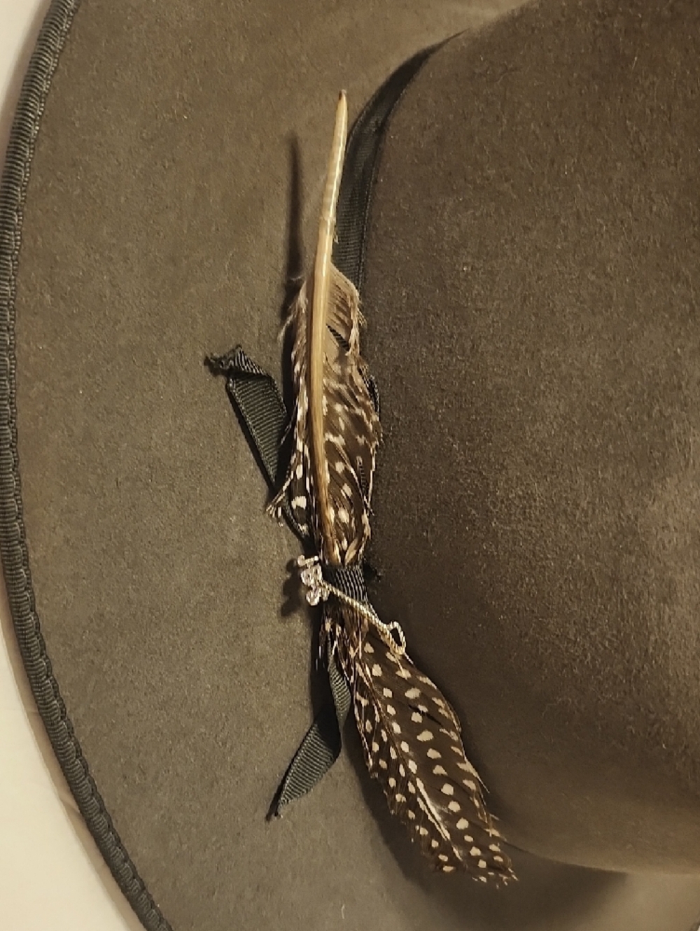 Stetson Open Road Gray Felt Fedora 7.5 - Picture 5 of 6